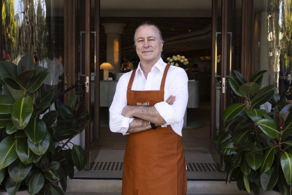 Neil Perry, pictured at his Double Bay restaurant, Margaret, has been recognised at by the World’s 50 Best Restaurants Awards.