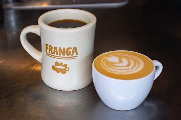 Commonfolk’s ‘Franga’ coffee mugs sold out on the cafe’s first morning.