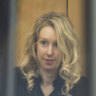 Theranos founder and CEO Elizabeth Holmes arrives to federal court in San Jose, California, to hear her sentence.