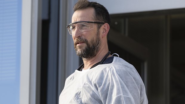 Noah Wyle in The Pitt.