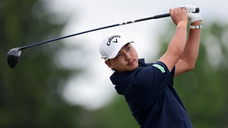 ‘Every golfer’s dream’: Min Woo Lee fights back to loom large at brutal PGA Championship
