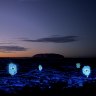 Team behind Vivid Sydney creates spectacular new display at Uluru