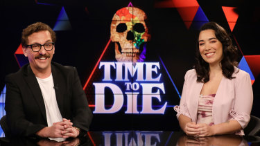 Ben Russell and Gen Fricker present Time To Die, a new pilot that will air on 10 Play starting Monday.