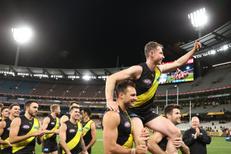 Richmond has expressed concern over Dylan Grimes' hamstring injury. 