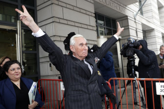 Roger Stone has a tattoo of Richard Nixon on his back.