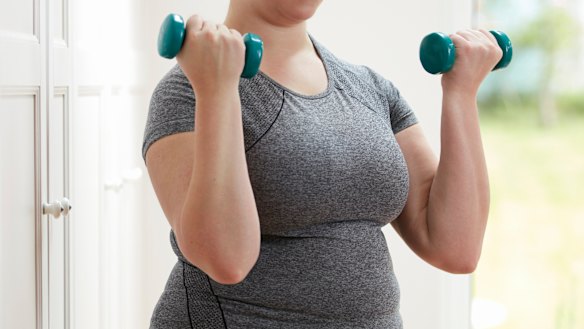 Strength training - using your body weight, hand weights or a machine - may be as effective for weight management as aerobic exercise, study finds. 