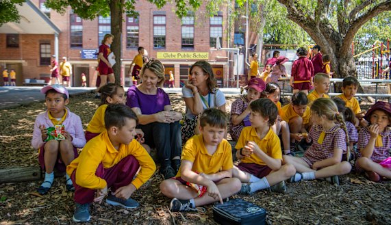 Journalist Jordan Baker spends the day with Dominique Chedel and class 2C at Glebe Public School.