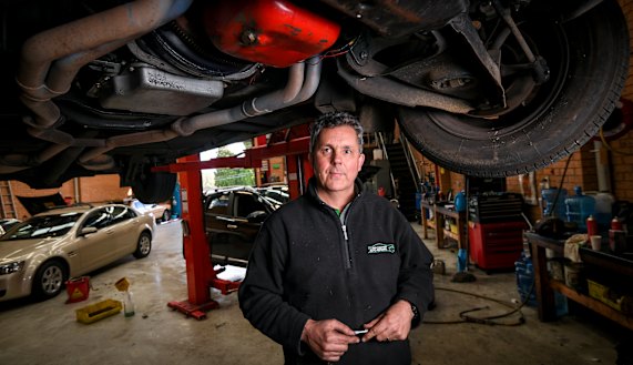 John Donohue fears the business his father built will not survive if he is forced to move out of the area.