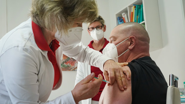 Some German states are allowing COVID-19 vaccinations to begin in a limited number of private medical practices.