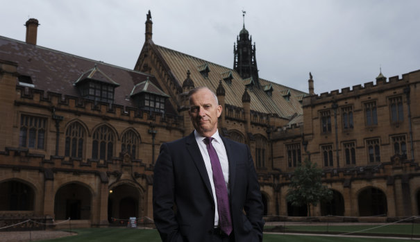 Vice-chancellor Michael Spence at the University of Sydney.