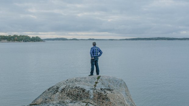 Leo Gastgivar, a retiree living on an island in Finland’s Archipelago Sea. 