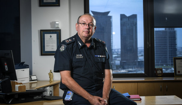 Victorian Police Chief Commissioner Graham Ashton.
