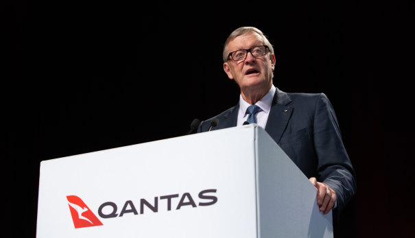 It was Leigh Clifford's last AGM as Qantas chairman.