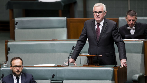 Independent MP Andrew Wilkie has held his Tasmanian seat of Denison since 2010.