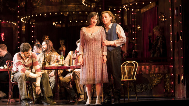 The action moves to Berlin in  Gale Edwards' production of La Boheme.
