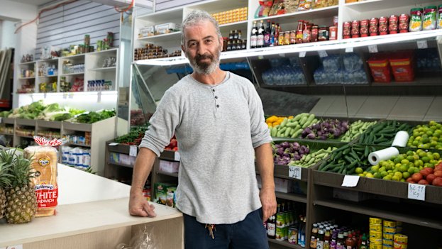 Lebanese bread delivery driver Amien Tanana says many people are just focused on survival.