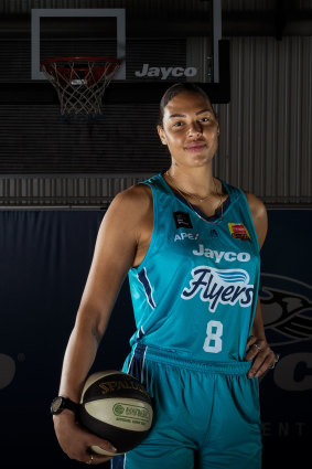 Australian superstar Liz Cambage is raring to go after a two-year absence from the WNBL.