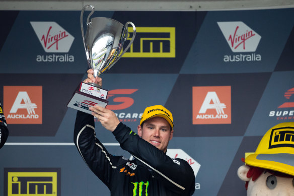 Cameron Waters will start the Bathurst 1000 on pole position after Sunday’s top 10 shootout washed out.