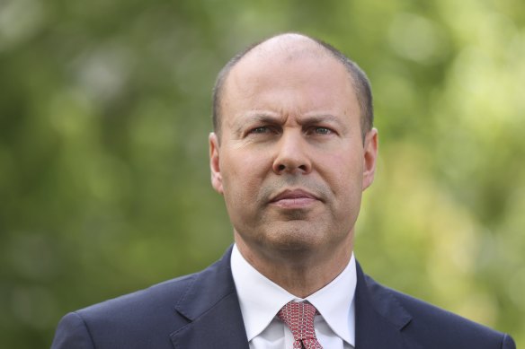 Treasurer Josh Frydenberg.
