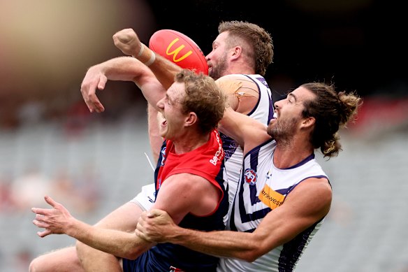 Justin Longmuir is keen to get on top of the Dockers’ defence woes.