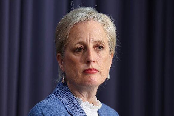 Public Service Minister Katy Gallagher.