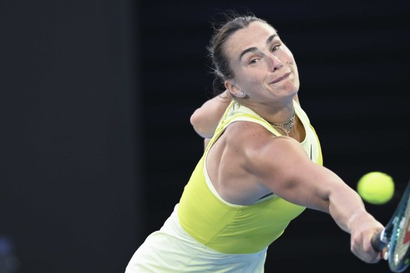 Aryna Sabalenka.