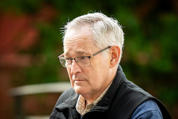 Ian Wilkinson at court this week.