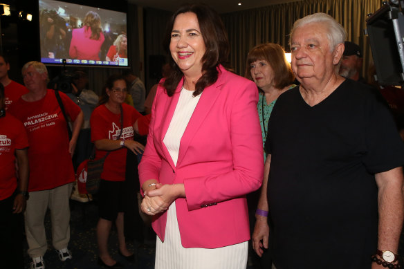 Former premier Annastacia Palaszczuk and father Henry held the seat of Inala since 1992.