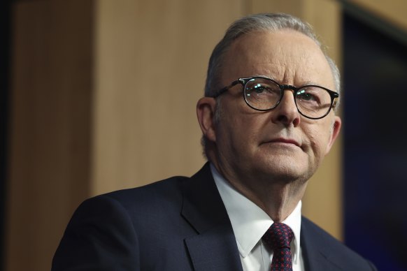 Prime Minister Anthony Albanese pictured last week.