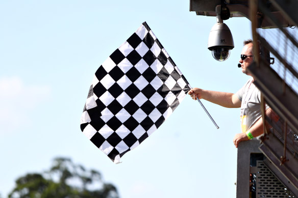 The chequered flag will be back in Formula One next season.