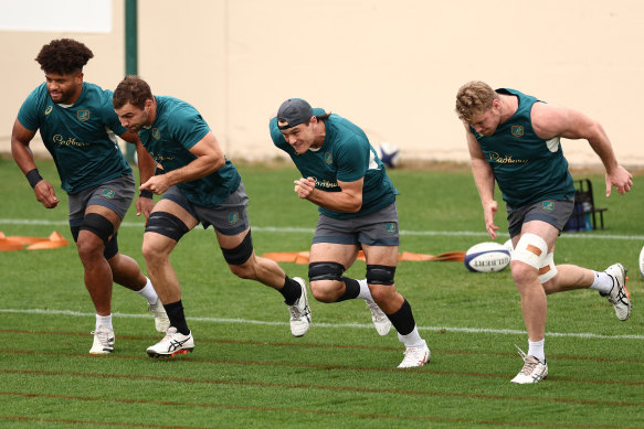 The Wallabies can put one foot in the quarter-finals with victory over Fiji this weekend.