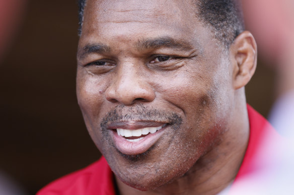 Herschel Walker, the Republican nominee for Georgia.