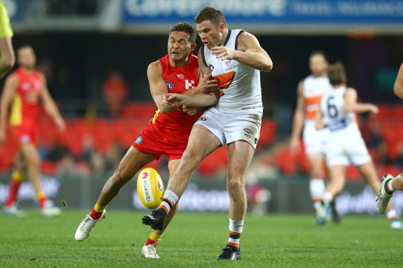 Gold Coast and GWS are the youngest of the 18 AFL clubs.