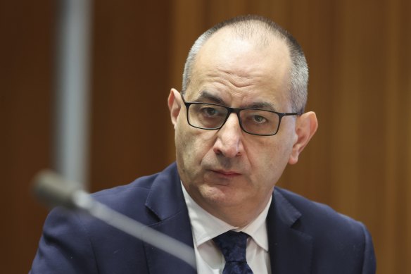 Home Affairs Department secretary Michael Pezzullo.