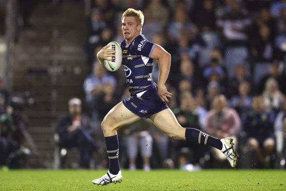 Tom Dearden of the Cowboys is likely to have edged out Ezra Man as Cameron Munster’s replacement.