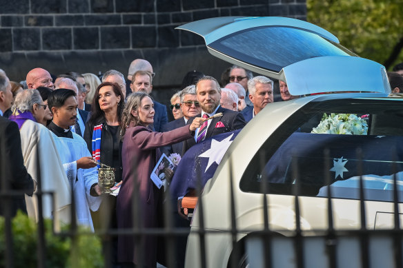 Mourners farewell Twentyman.