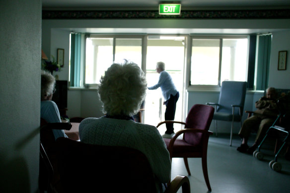 While the opening of schools is up for debate no one is questioning the extended lockdown of nursing homes.