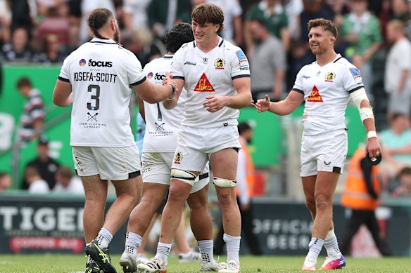 Tom Hooper has had a long, tough season with Exeter in England.
