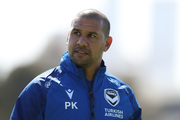 New Melbourne Victory coach Patrick Kisnorbo.