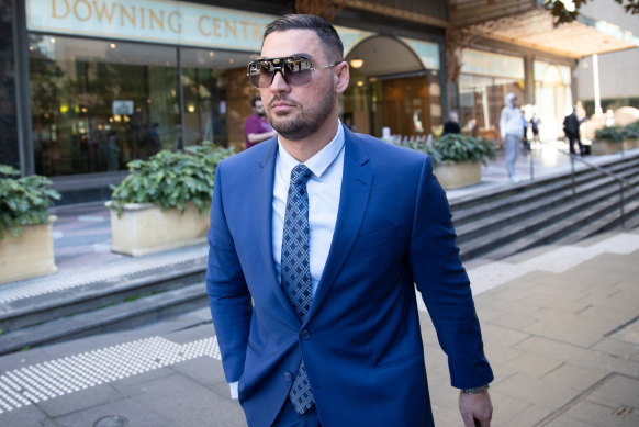 Salim Mehajer outside court in August.