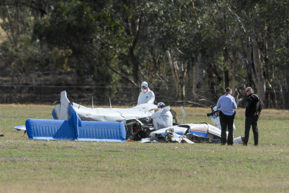 The site of one of the fatal plane crashes near Mangalore Airport.