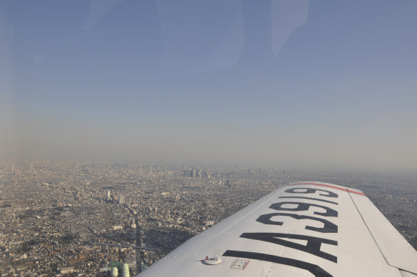 In 10 flights over Japan, researchers found a host of bacteria and fungi. These high-altitude germs could help spread disease around the world. 