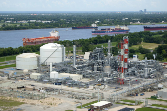 Incitec Pivot’s Waggaman ammonia plant in the US state of Louisiana. 