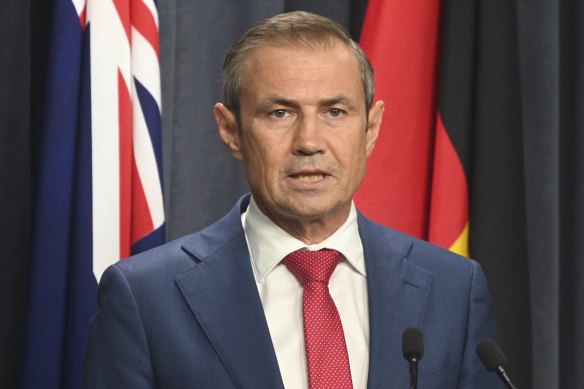 Health Minister Roger Cook.