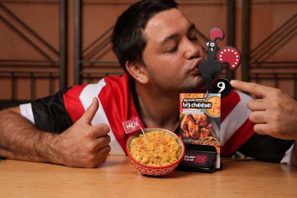 Brandon Smith promotes Nando’s newest menu addition.