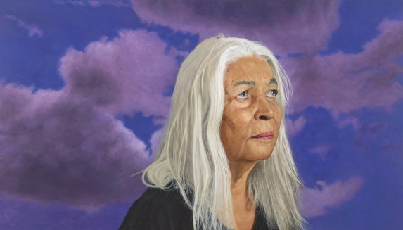 Angus McDonald’s portrait of Marcia Langton.