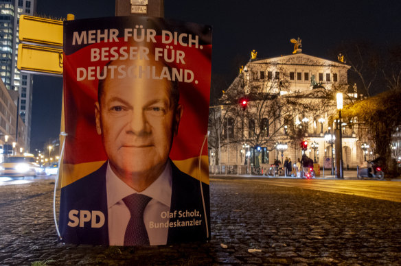 Olaf Scholz looks likely to become Germany’s first one-term chancellor since the 1960s.. 