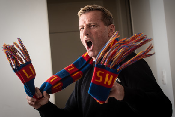 Fitzroy great Richard Osborne has reconnected with the Brisbane Lions.