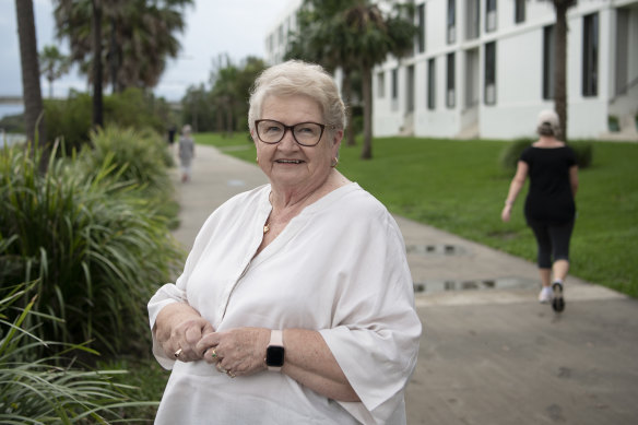 Pensioner Therese Sloane, 73, is wary of “band-aid solutions” and is concerned about Australia’s mounting debt.