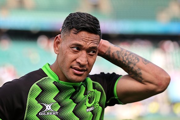 Israel Folau was in negotiations with the Tigers.